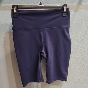 Fabletics Bike Shorts Leggings Navy Blue Small